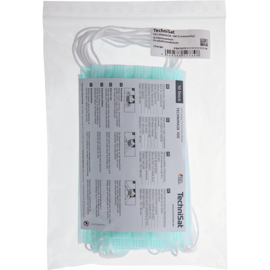 TechniSat TECHNIMASK 100, 20 Stück (2 Polybeutel mit je 10 Stück)