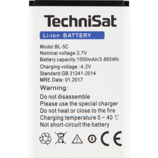 TechniSat DIGITRADIO 1 - Zusatz- oder Ersatzakku - 1002/4997