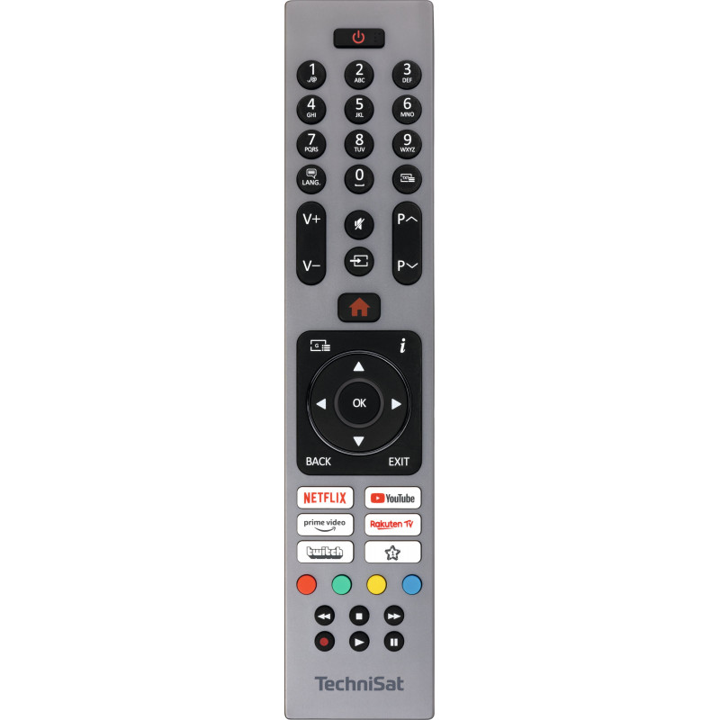TechniSat TECHNIVISION UHD50A – 50" Smart TV mit Mittelfuß