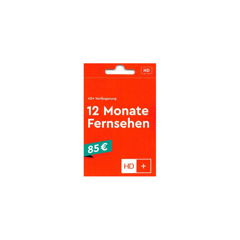 HD+ Verlängerung 12 Monate – für alle HD+ Karten