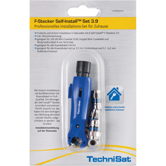 TechniSat F-Stecker Set 3.9 Self-Install™ | 0006/3371