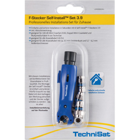 TechniSat F-Stecker Set 3.9 Self-Install™ | 0006/3371