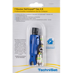 TechniSat F-Stecker Set 4.9 Self-Install™ | 0006/3370