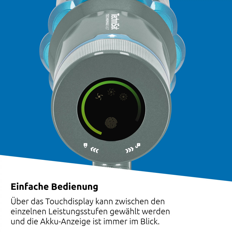 TechniSat TECHNIMAX AS7 Akkusauger mit Wischfunktion | 0000/7041