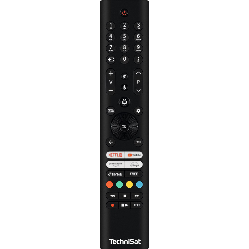 TechniSat TECHNIVISION UHD43 PRO – 43" Smart TV mit Mittelfuß