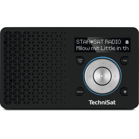 TechniSat DIGITRADIO 1 - Portables DAB+ Radio mit Akku | 0000/4997