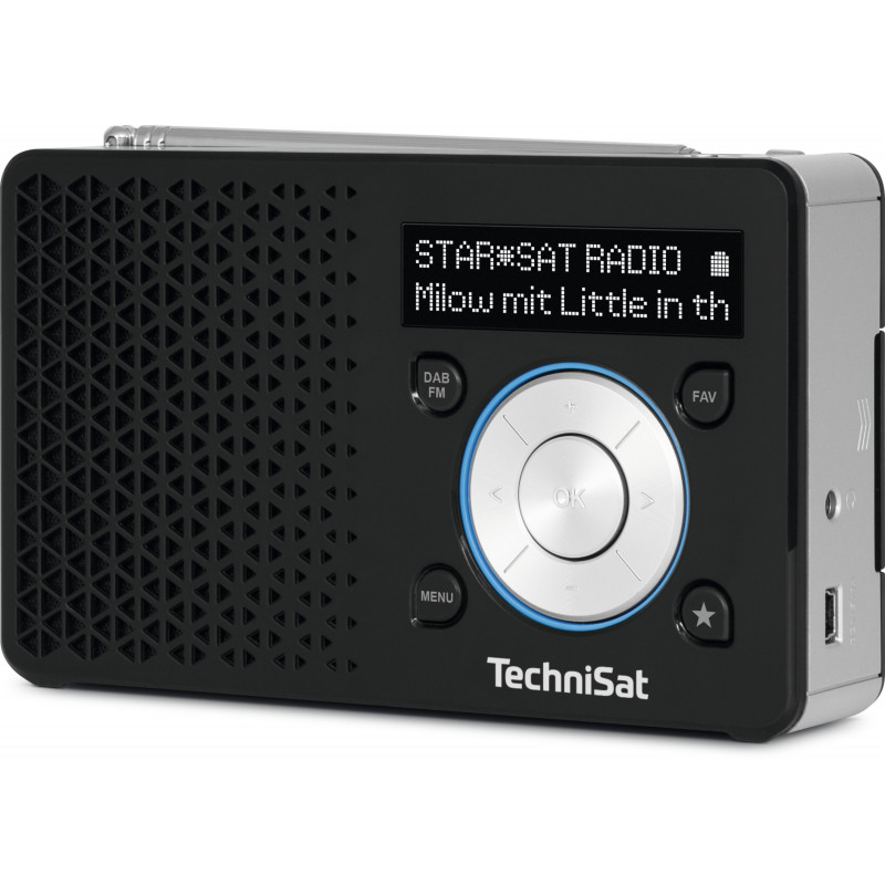 TechniSat DIGITRADIO 1 - Portables DAB+ Radio mit Akku | 0000/4997