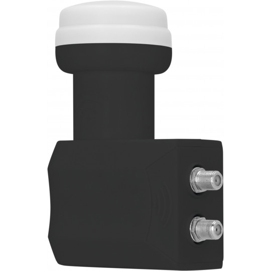 TechniSat Universal-Twin-LNB für 2 Teilnehmer | Black Edition | 0000/8382