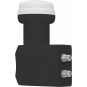 TechniSat Universal-Twin-LNB für 2 Teilnehmer | Black Edition | 0000/8382