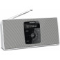 TechniSat DIGITRADIO 2 S | DAB+ Stereoradio mit Akku | weiss | 0001/3911