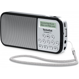TechniSat TECHNIRADIO RDR - DAB+/UKW Mini Radio | silber| 0002/3922