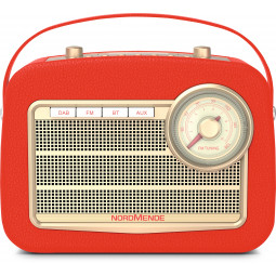TRANSITA 130 DAB+/UKW Retro Radio | Portable | Akku | 60er Style
