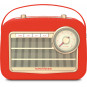 TRANSITA 130 DAB+/UKW Retro Radio | Portable | Akku | 60er Style