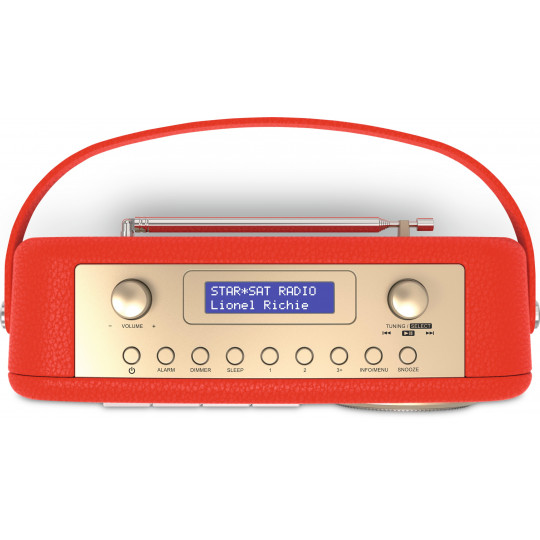 TRANSITA 130 DAB+/UKW Retro Radio | Portable | Akku | 60er Style