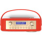 TRANSITA 130 DAB+/UKW Retro Radio | Portable | Akku | 60er Style