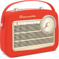 TRANSITA 130 DAB+/UKW Retro Radio | Portable | Akku | 60er Style