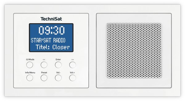TechniSat DAB+/UKW Steckdosenradio DIGITRADIO UP1 - 0001/3900