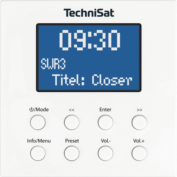 TechniSat DAB+/UKW Steckdosenradio DIGITRADIO UP1 - 0001/3900