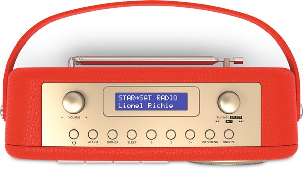 NORDMENDE TRANSITA 130 DAB+/UKW Retro Radio | Portable | Akku | 60er Style